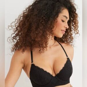 Aerie Black Bra 38D